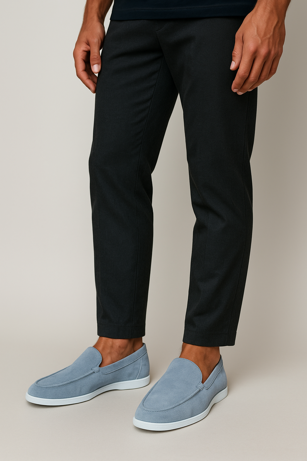 Jonas | Hochwertige Wildleder Slipper