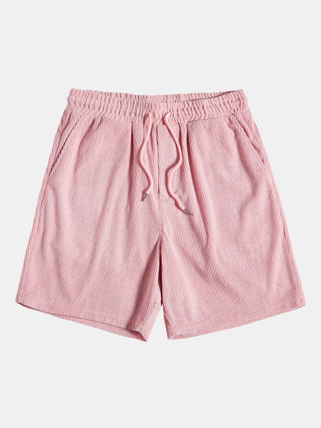 Kurzärmeliges Corduroy Hemd mit Knöpfen & Shorts