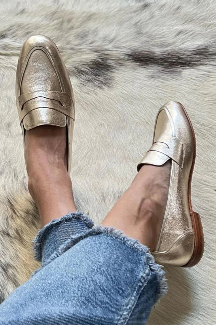 Rosalie | Orthopädischer Loafer mit elegantem Glanz