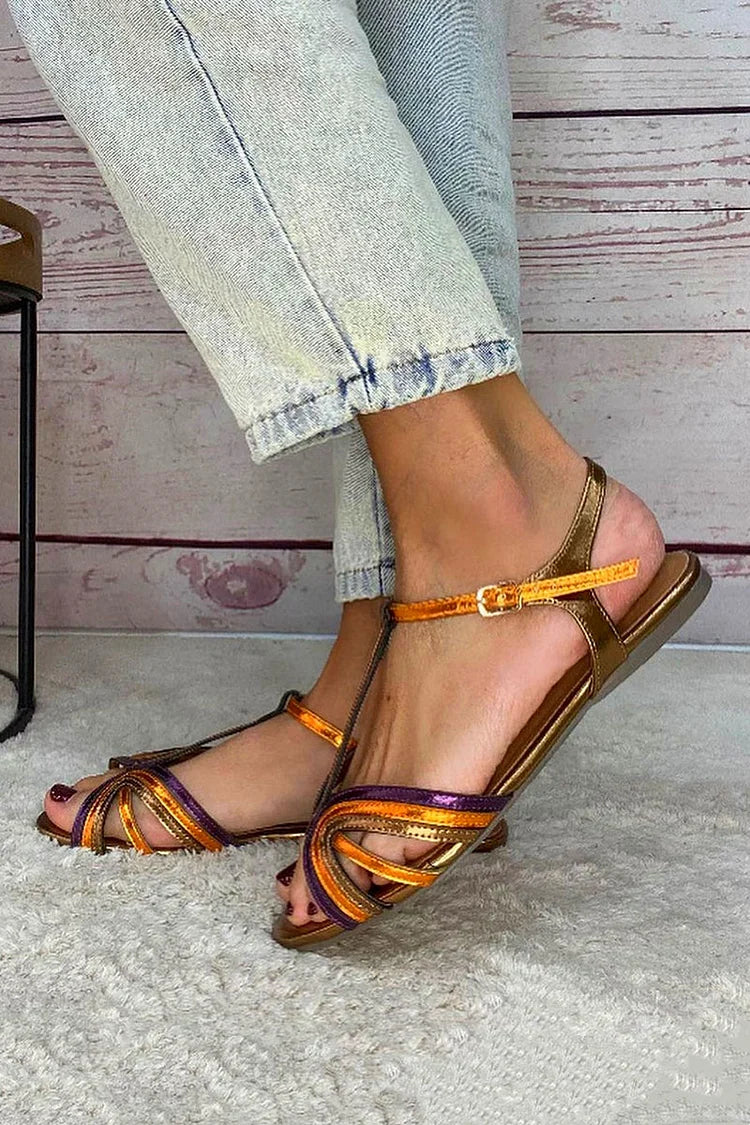 Viviana | Sandals in Mediterranean Hues
