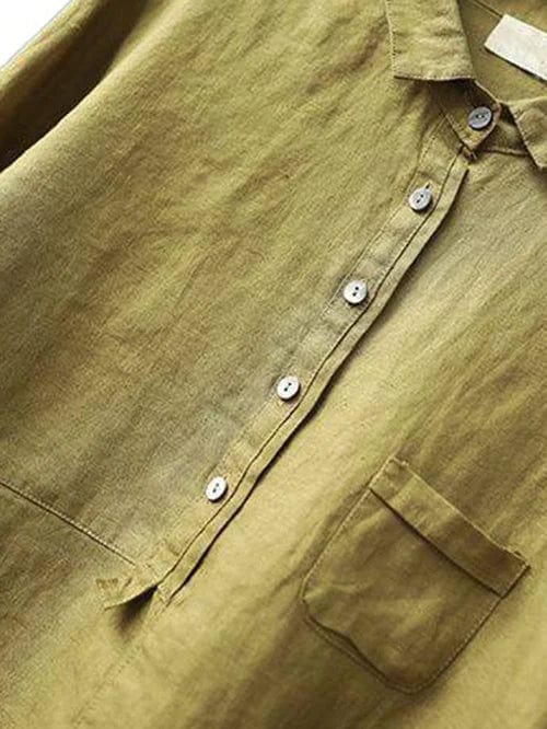 ELVIE | ELEGANTE LEINENBLUSE FÜR DEN SOMMER