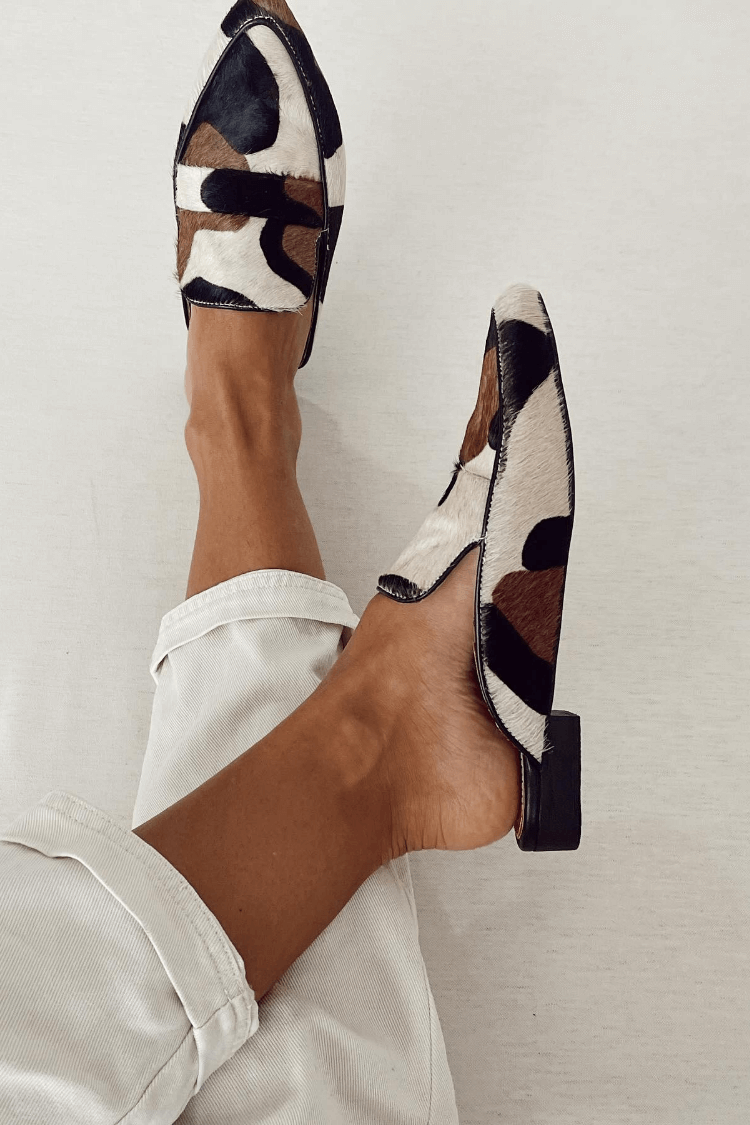 Annie | Slipper mit abstraktem Muster