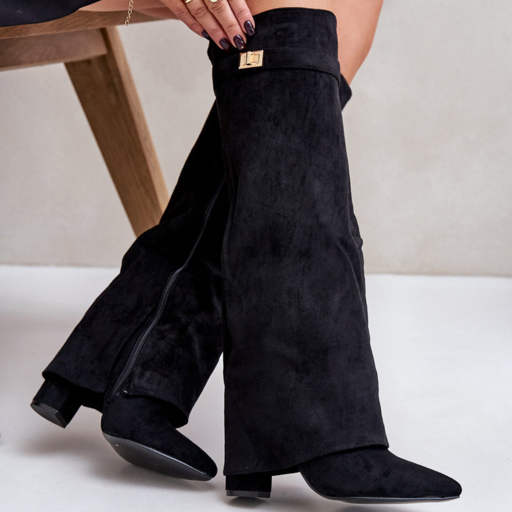 Elvira™ - Stylische und Bequeme Hohe Stiefel