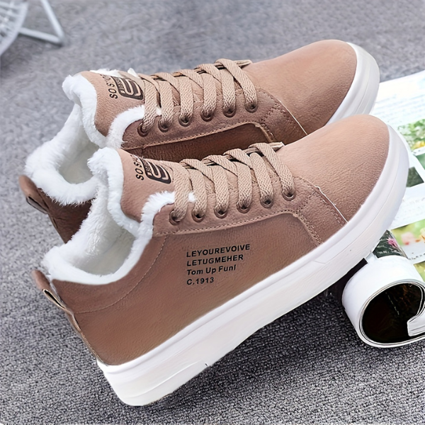 PLUSHPRINT™ / WARME SNEAKER-SCHUHE FÜR DAMEN