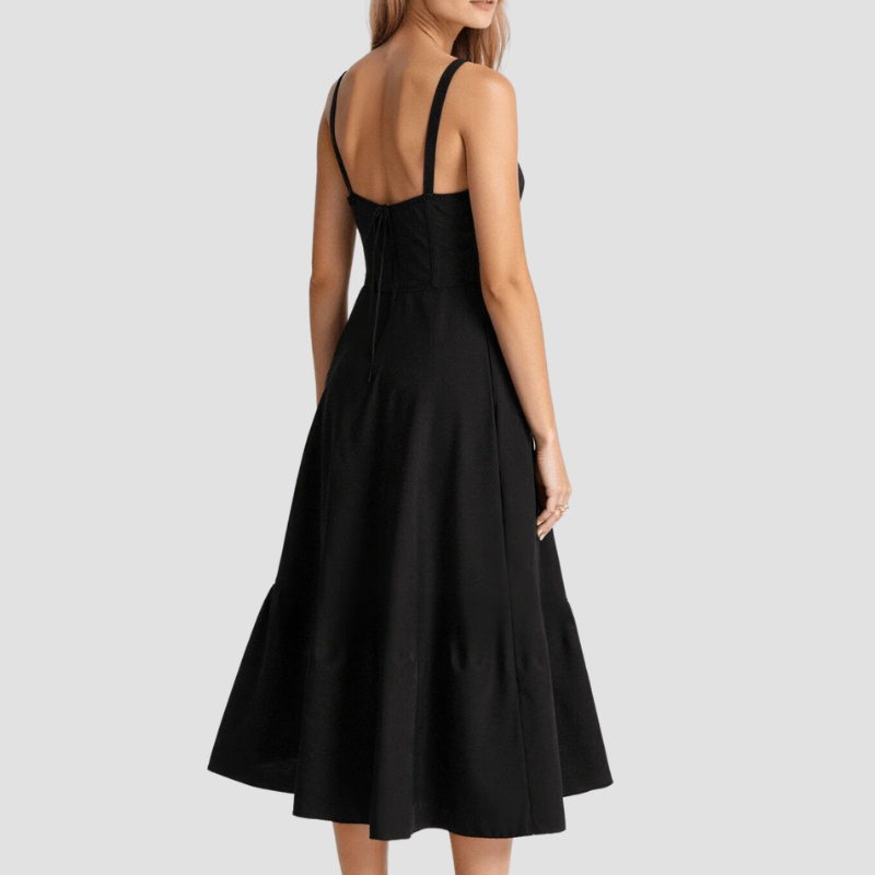 Amelie | Damen Korsett Sommerkleid | Midi