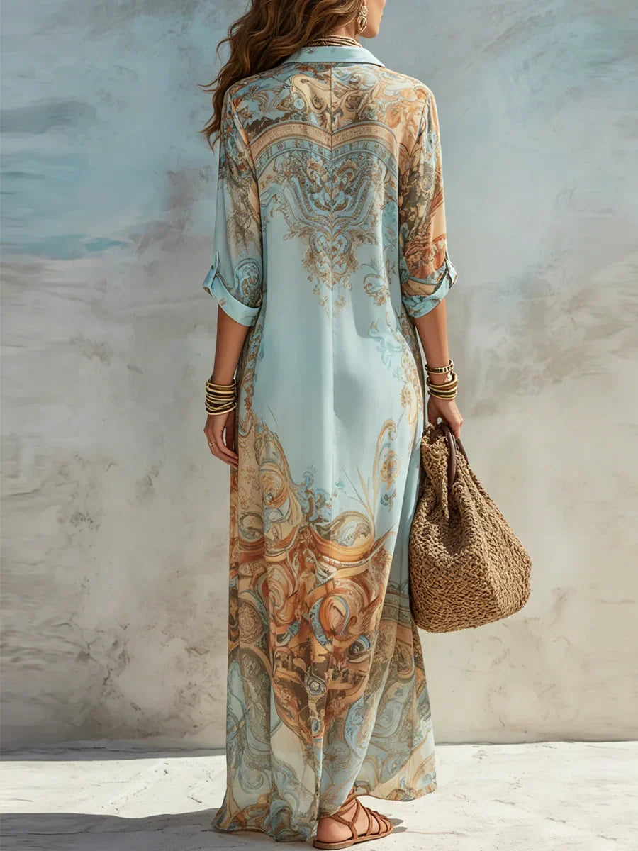 Sanny | Elegantes fließendes Sommerkleid