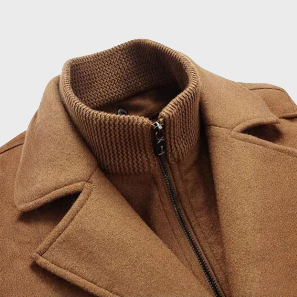 ANDRE | KLASSISCHER WOLLMANTEL IM PEACOAT-STIL