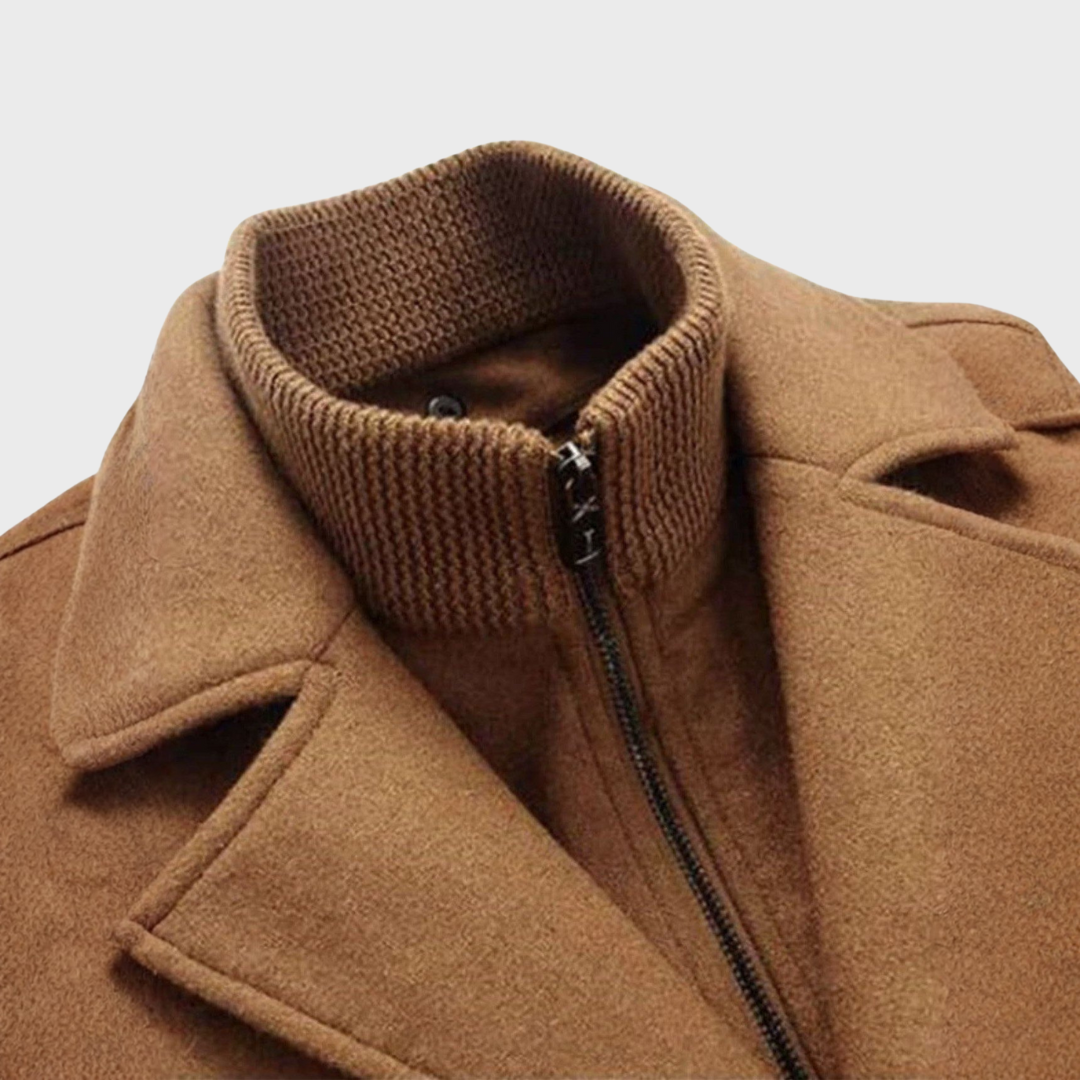 ANDRE | KLASSISCHER WOLLMANTEL IM PEACOAT-STIL