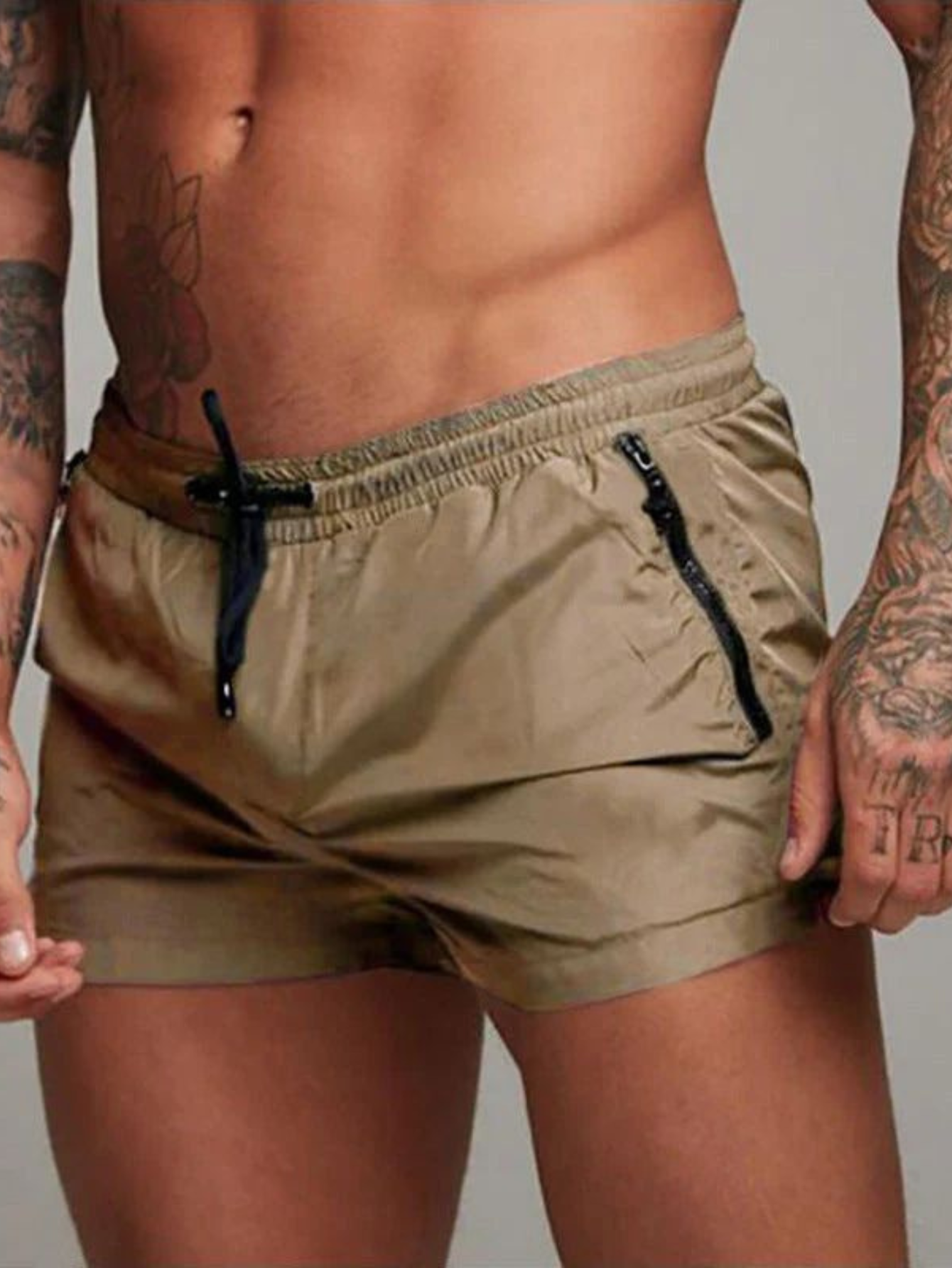 Herren Lässiger Kurzer Sommer Badehose