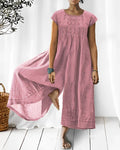 Claudia - Stilvoller Jumpsuit mit kurzen Ärmeln für Damen