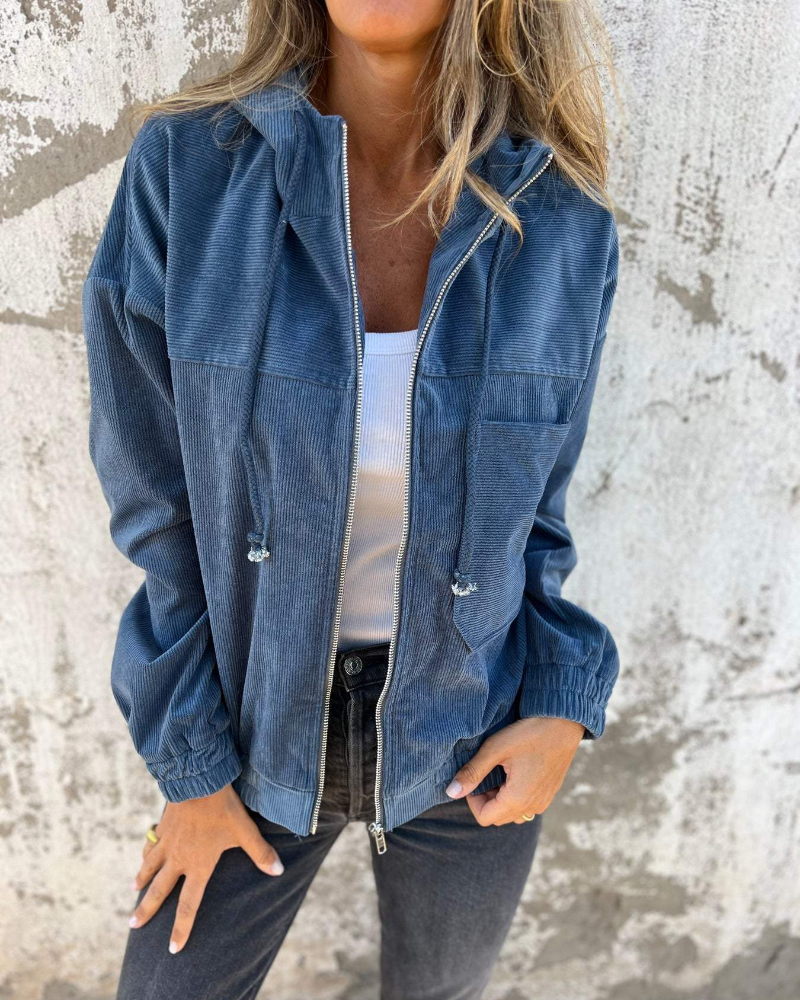ELLA™ | CORD-KAPUZENJACKE