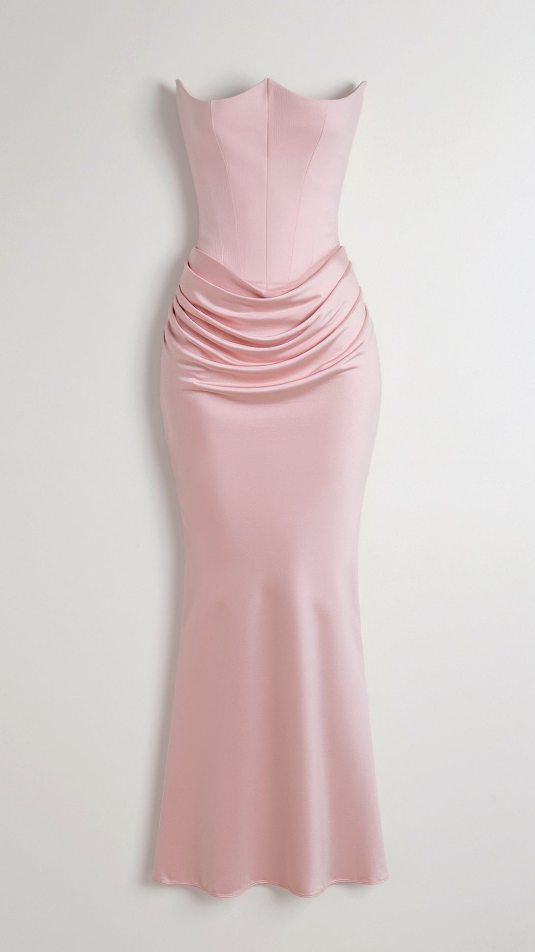 Damen Festliches Korsett Maxi Hochzeitsgastkleid