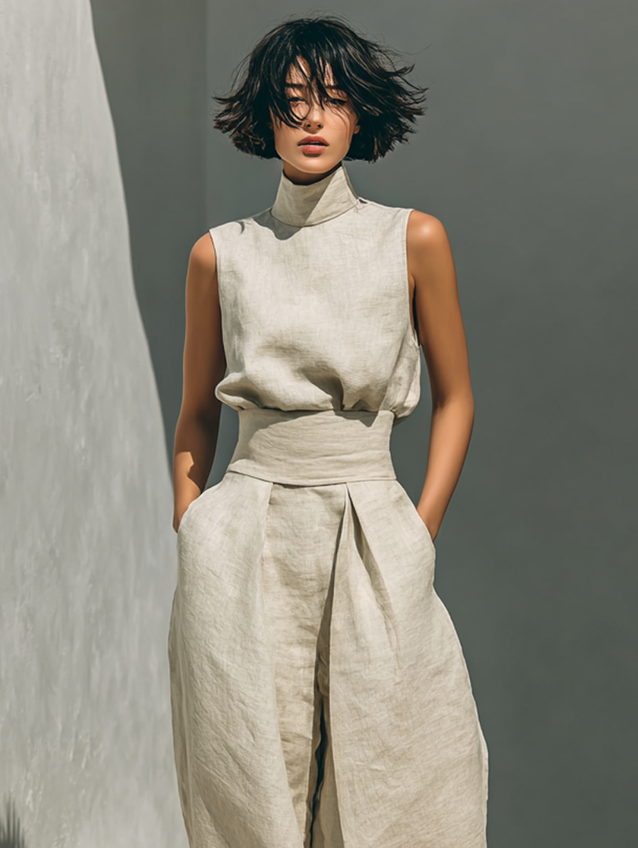 Carla - Minimalistisches Damen set