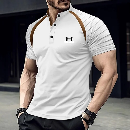 2025 Kurzarm-Sportshirt für Herren