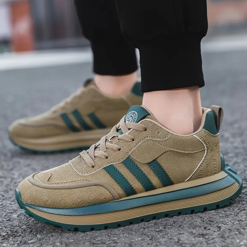Damen Lässig Orthopädische Plateau Sneaker