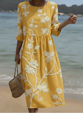 Amelie | Stilvolles Blumenkleid