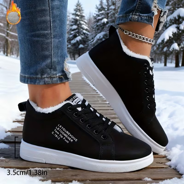 PLUSHPRINT™ / WARME SNEAKER-SCHUHE FÜR DAMEN
