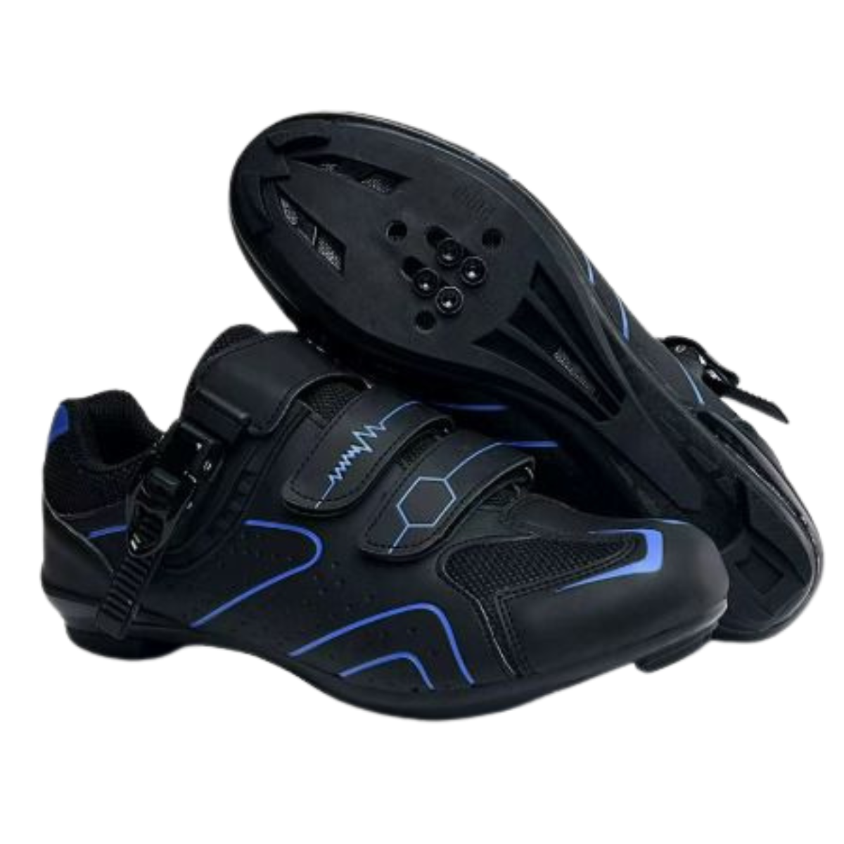 Unisex Fahrradschuhe mit Schnalle und Schnürsenkeln
