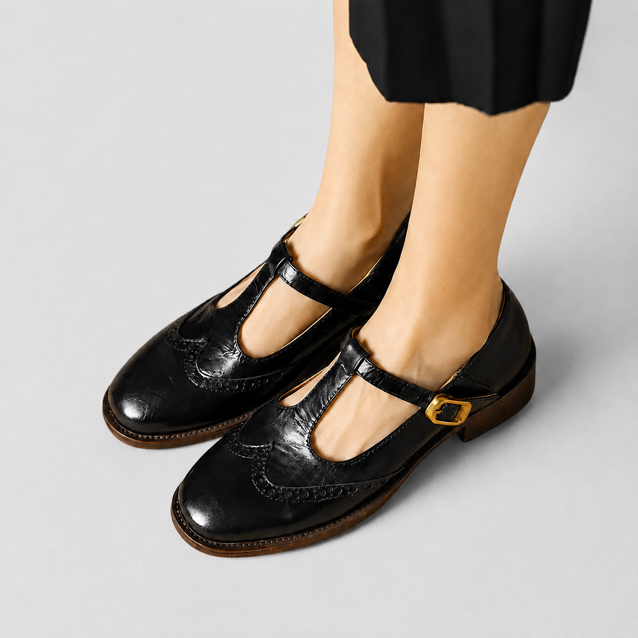 Livian - Retro-Heelsandalen