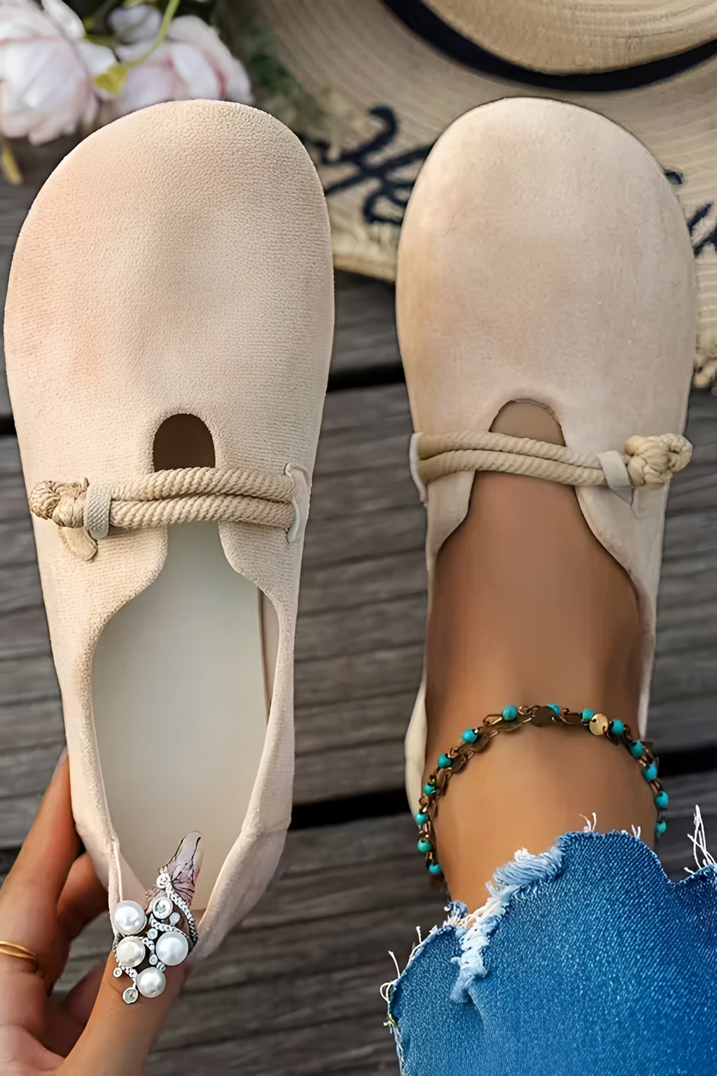 Naida - Schicke Schuhe mit runder Spitze