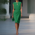 Mirabel - Stilvolles, elegantes ärmelloses Kleid