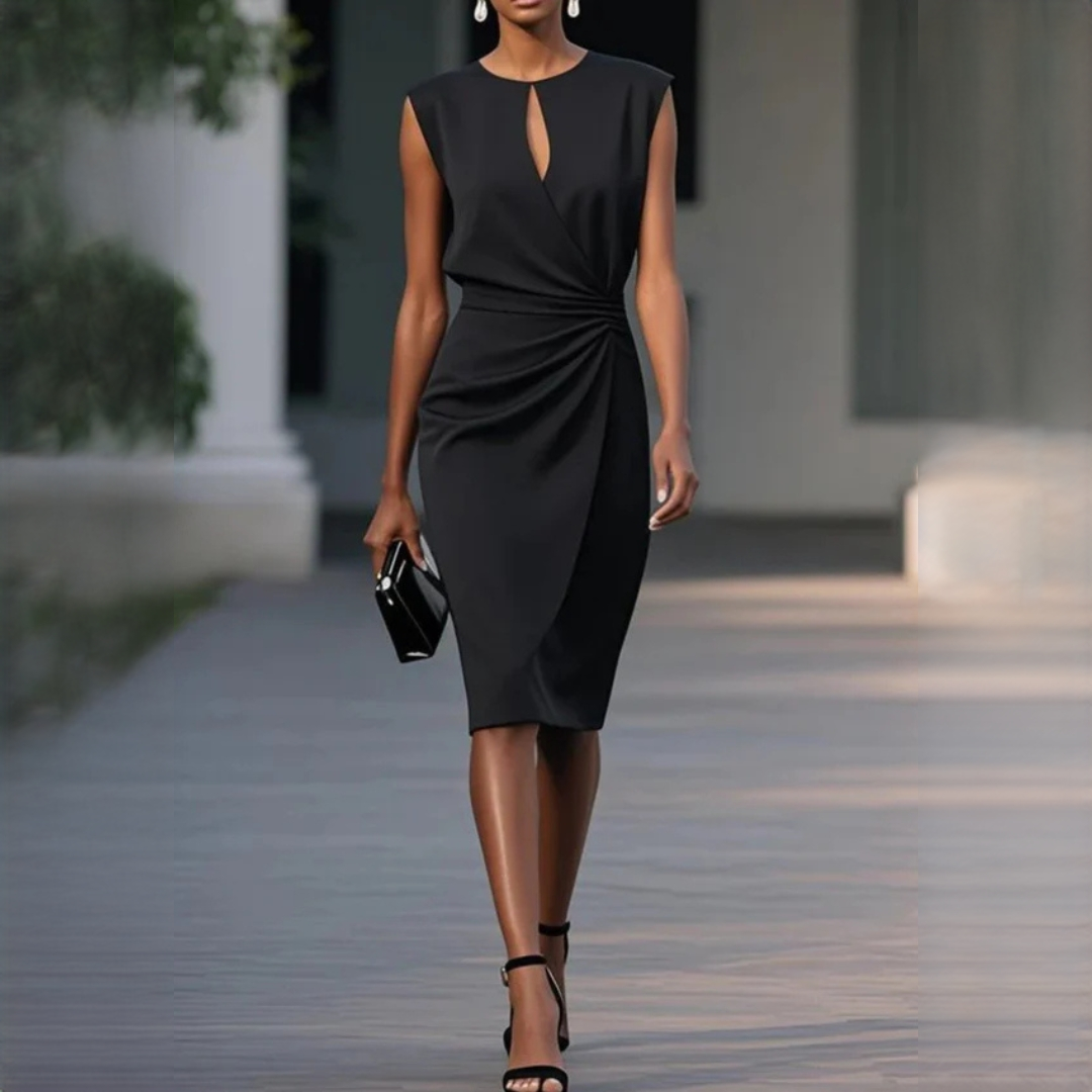 Mirabel - Stilvolles ärmelloses figurbetontes Kleid
