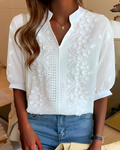 Morwenna - Schicke Bluse mit V-Ausschnitt
