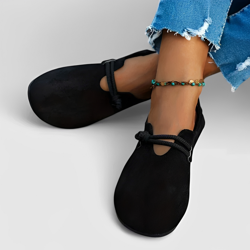 Marjorie - Bequeme Schuhe mit runder Zehenpartie