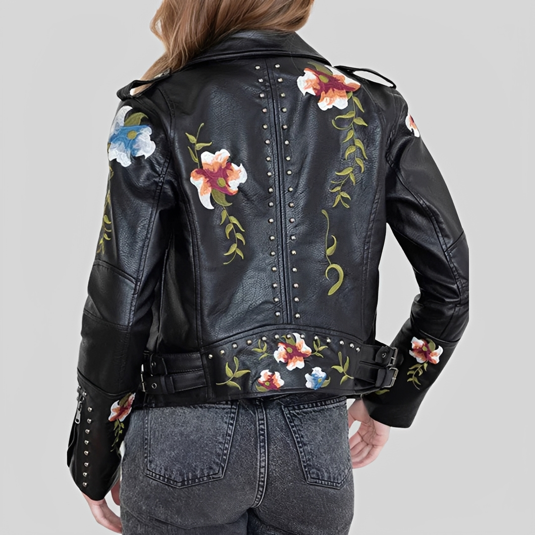 Zoey - Vintage-inspirierte Jacke mit Stickereien