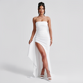 Vicki - Stilvolles Maxikleid mit Schlitz