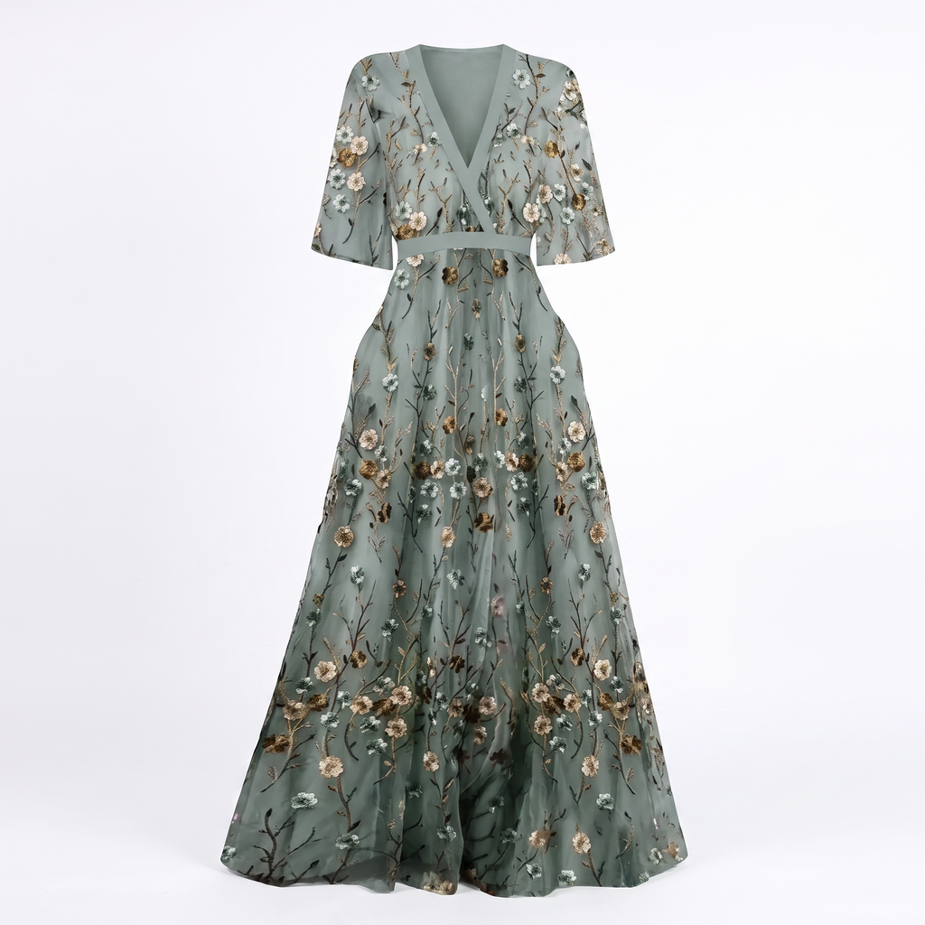 Florence - Stilvolles und Fließendes Maxikleid