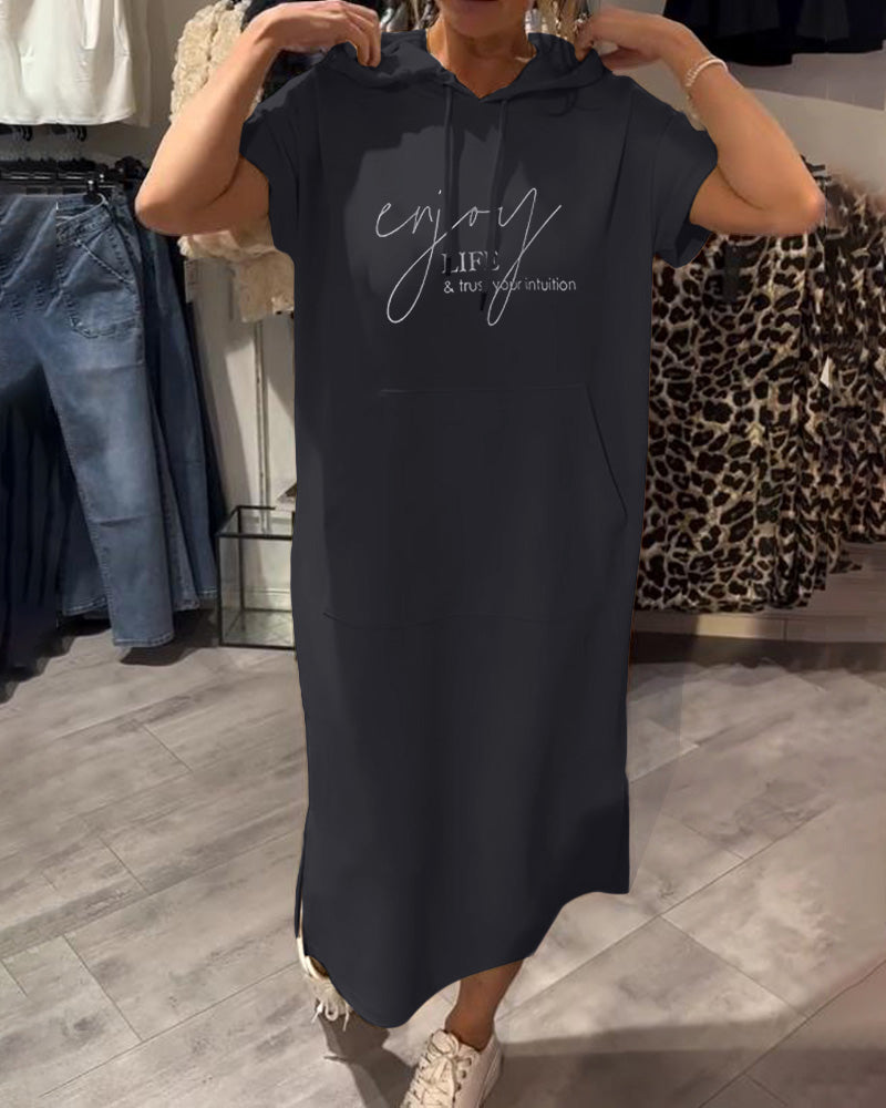 Becky | Lässiges Hoodie-Kleid