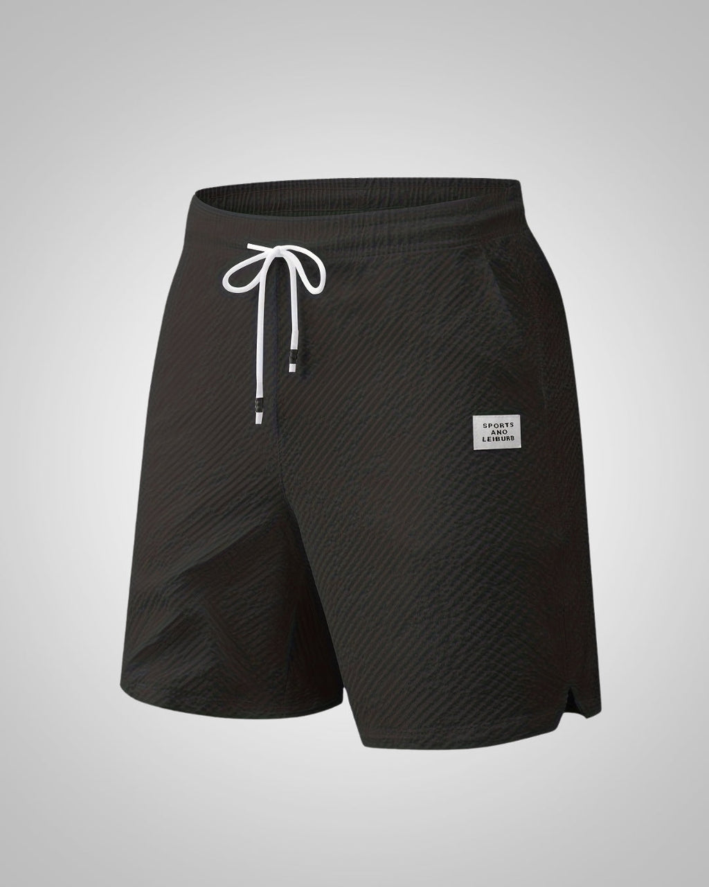 Herren Struktur Casual Strand Bermuda Shorts
