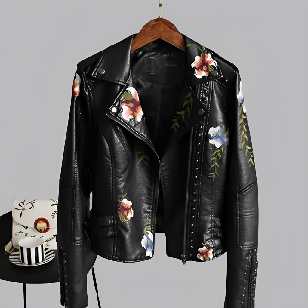 Zoey - Vintage-inspirierte Jacke mit Stickereien