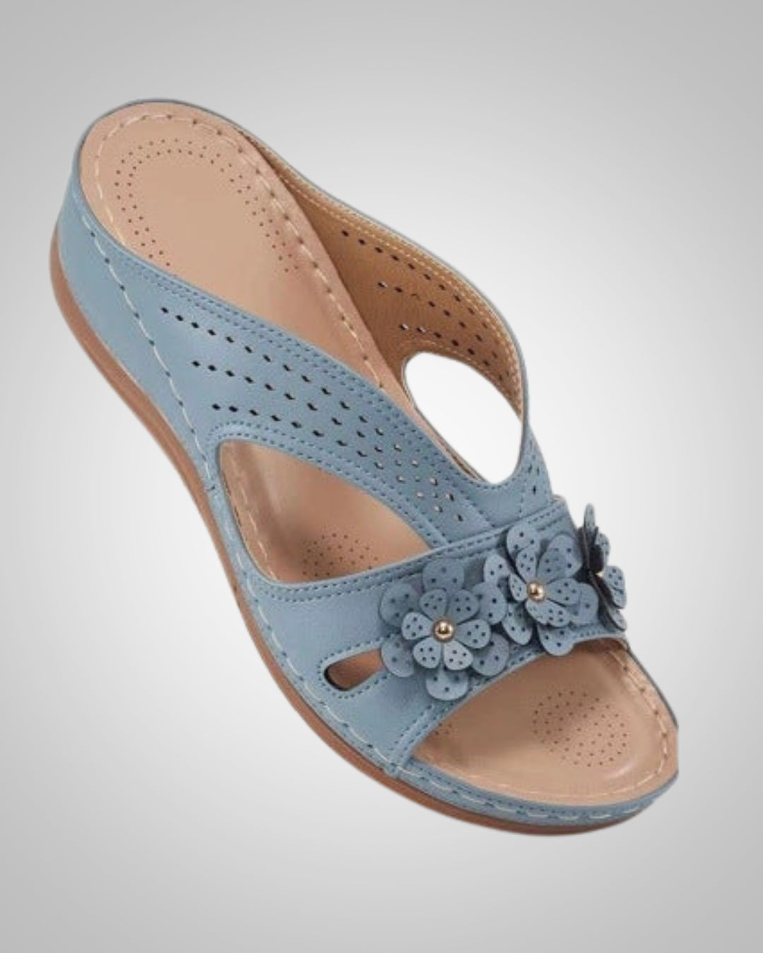 Damen Klassisch Orthopädische Pantolette Sandalen