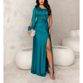 Abiballkleider One-Shoulder | Mit Schlitz