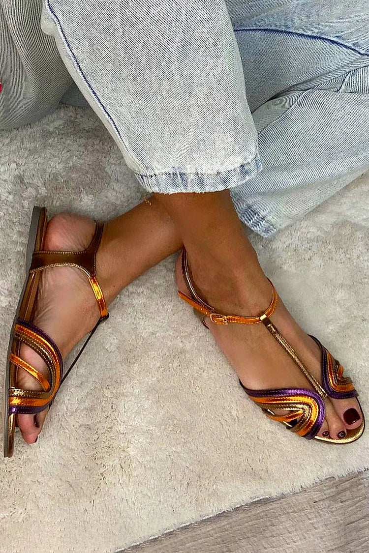 Viviana | Sandals in Mediterranean Hues