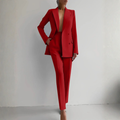 Elke | Damen Zweiteiler Blazer Hosen Set