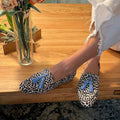 Martha | Orthopädischer Loafer mit blauer Quaste