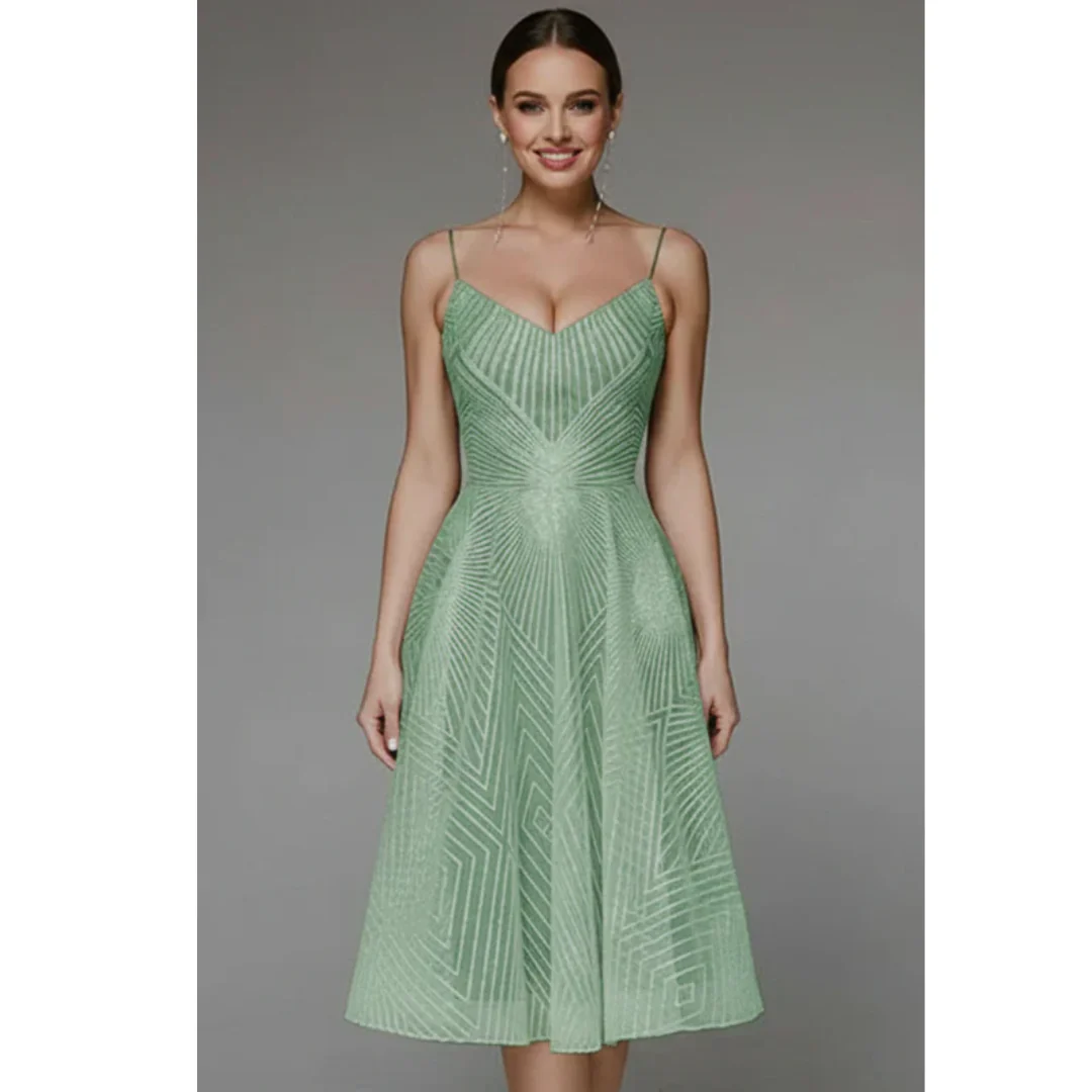 Anouschka | Damen Midikleid Spaghettiträger Sommer – Midi Spaghettiträger 2026
