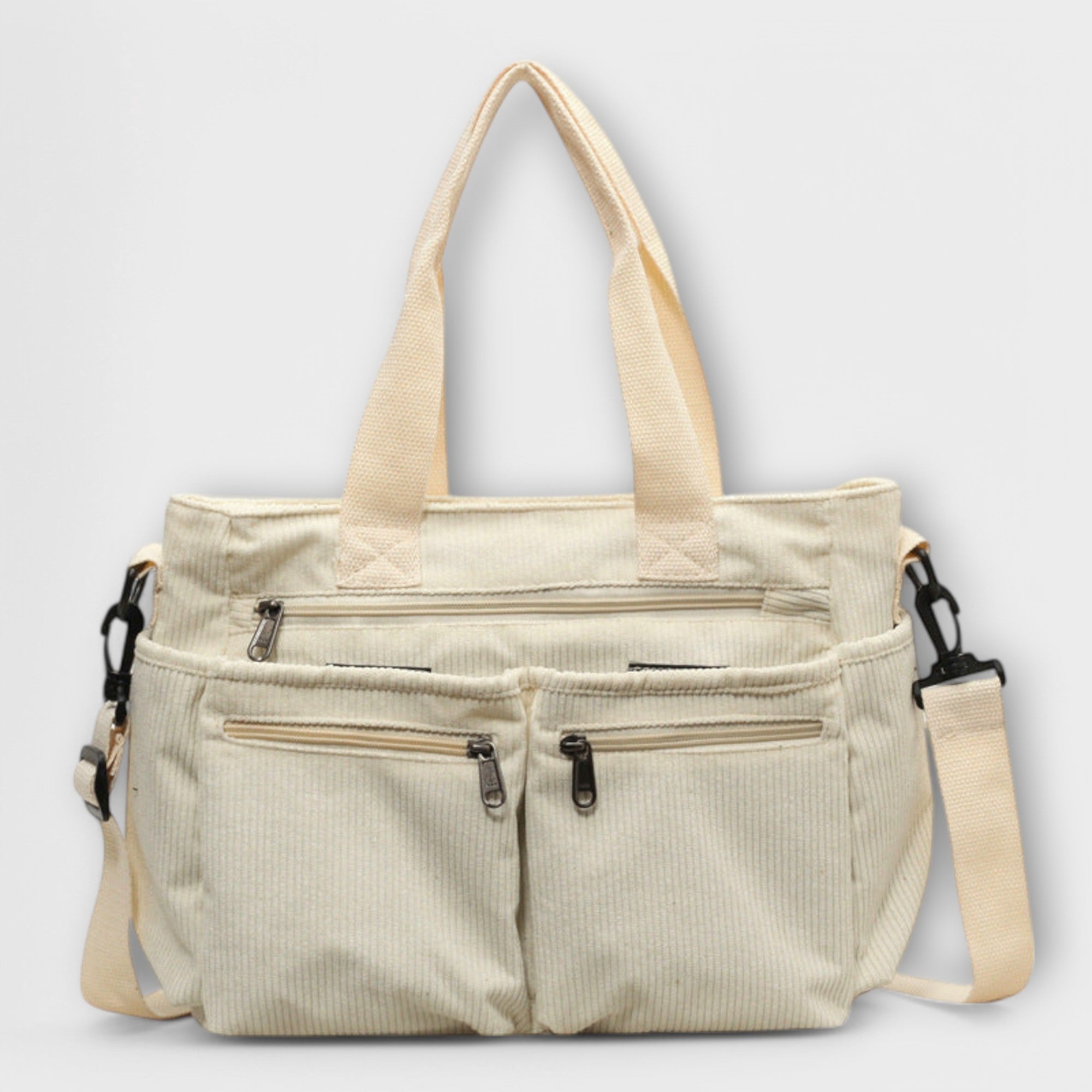 Damen Geräumige Tote-Tasche mit offenem Hauptfach und Innentasche