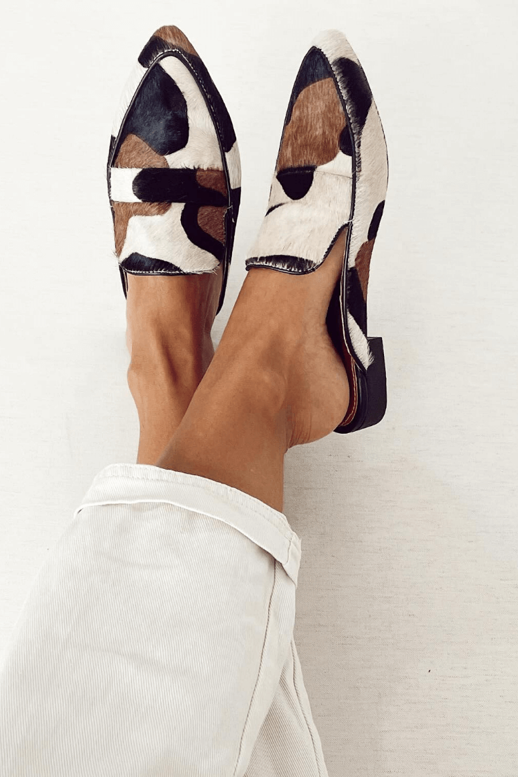 Annie | Slipper mit abstraktem Muster
