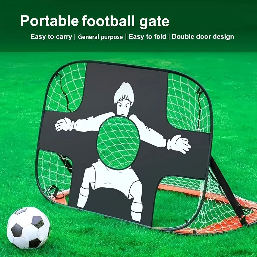 2-in-1-Falttor – ideal für Training und Spielspaß im Freien