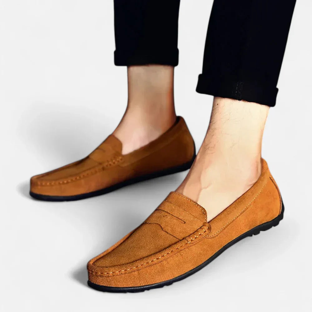 Herren Flache Sommer Slip-On Loafers