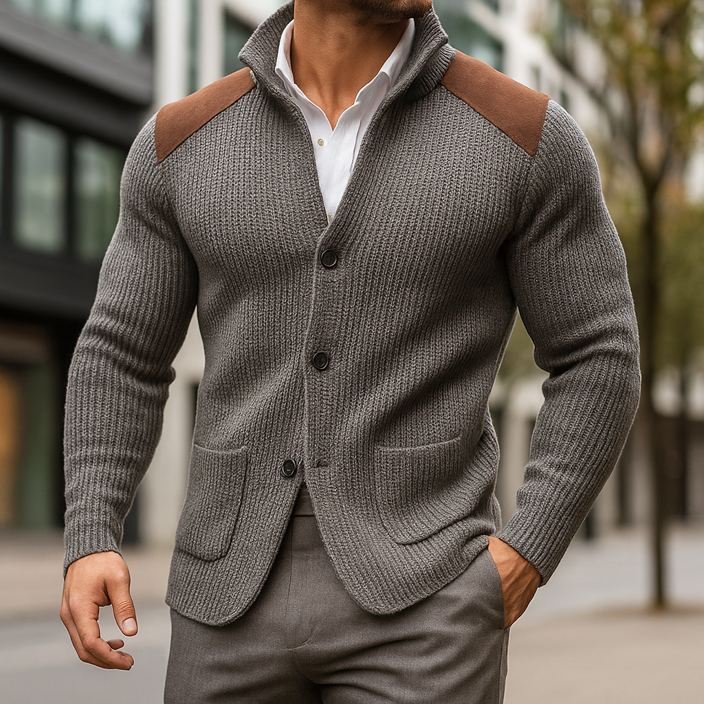 Pieter | BLAZER AUS STRUKTURIERTER STRICKWARE