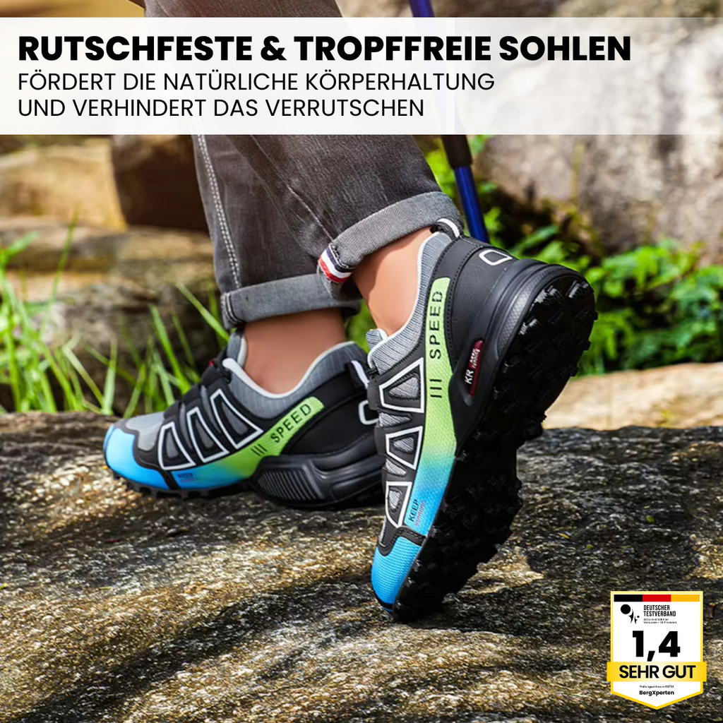ORTHOTREKKING / ERGONOMISCHER SCHMERZLINDERNDER TREKKING- U.- WANDERSCHUH