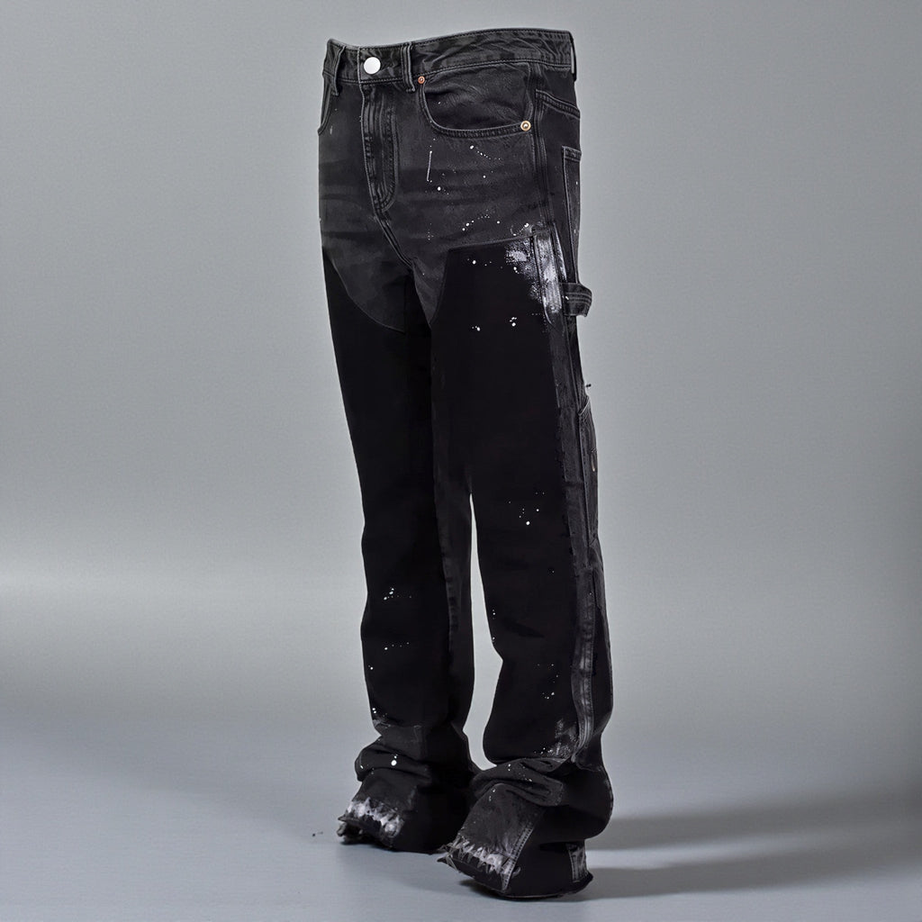 Schlaghose für Damen aus Denim im Carpetener-Stil