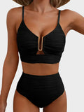Clara | Zweiteiliger Bikini mit U-Bügel und Cut-Out