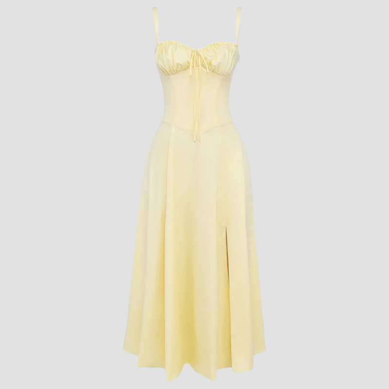 Amelie | Damen Korsett Sommerkleid | Midi