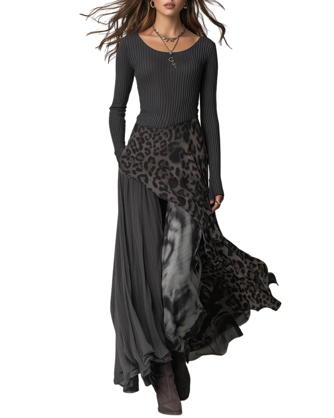 Leona | Elegantes Maxikleid